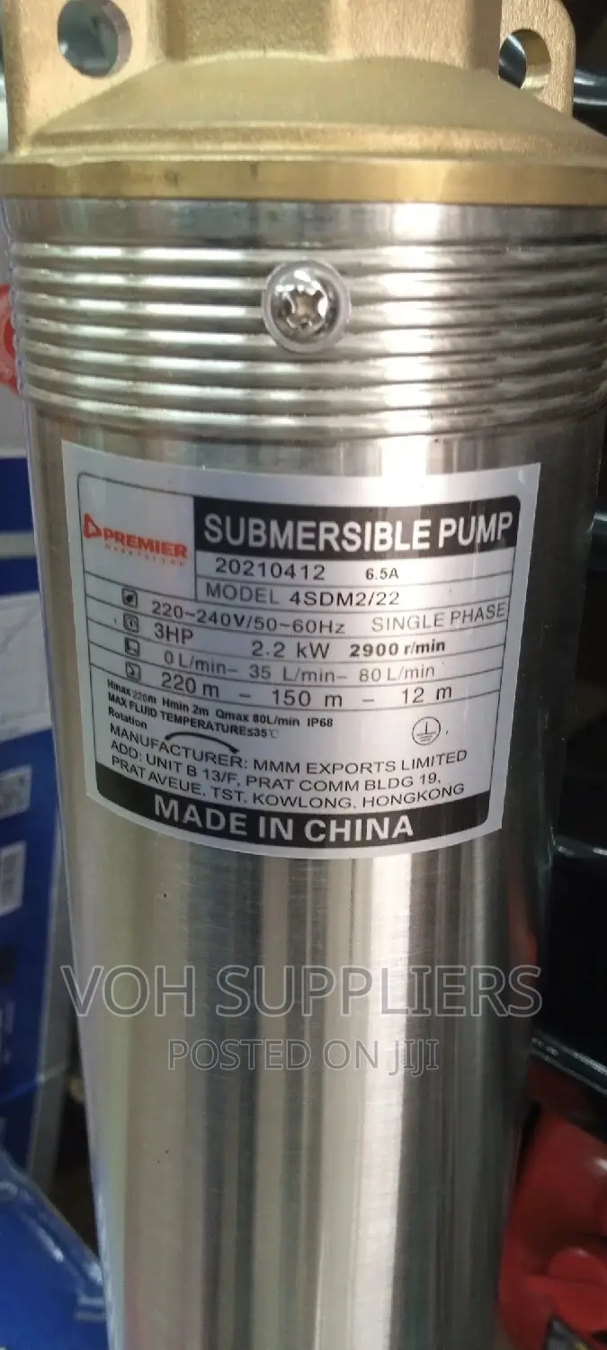 3hp Stainless Pump