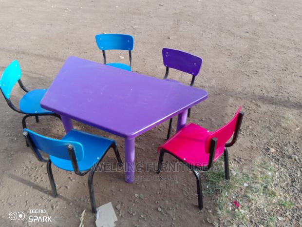 Kindergarten Table and Chairs - main view