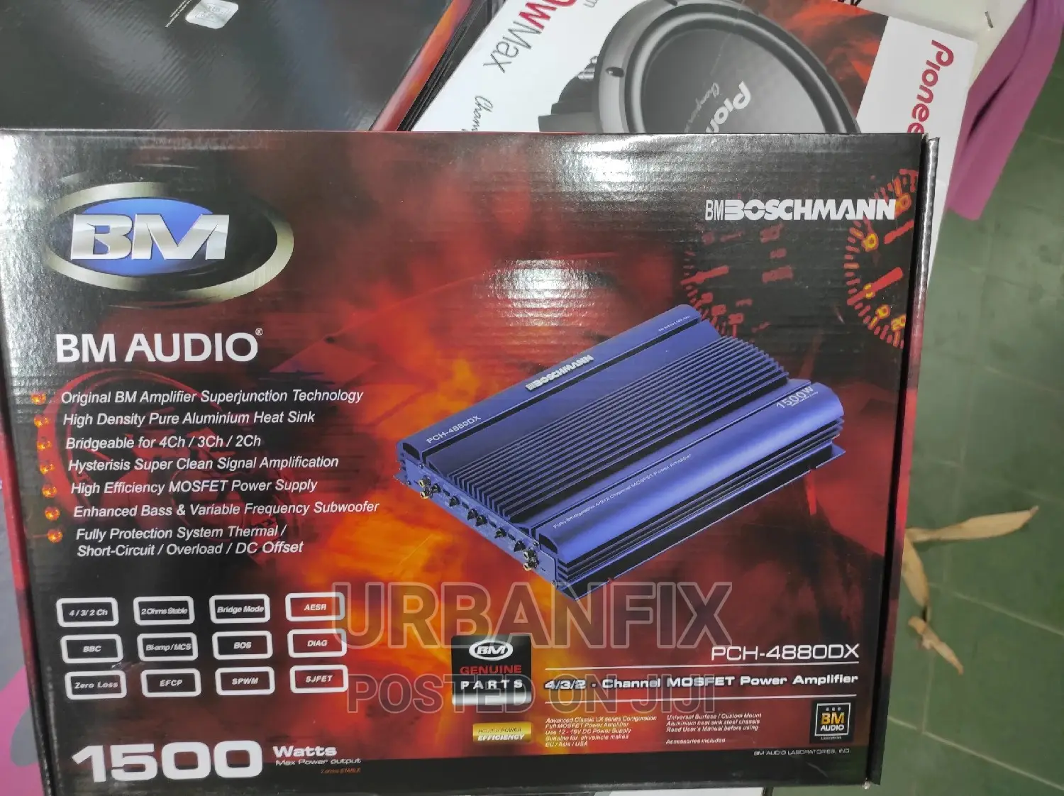4 Channel 1500watts Boschmann Booster