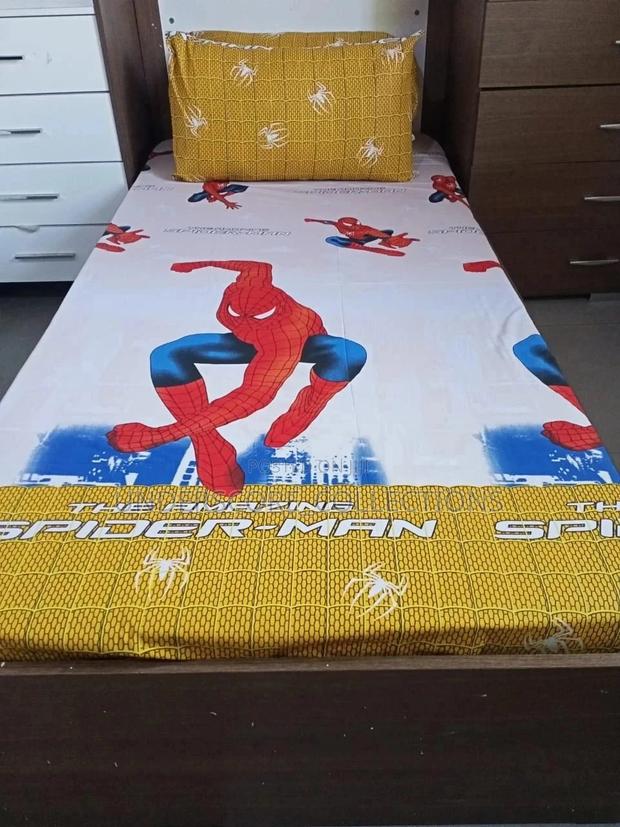 Cotton Cartoon Themed Bedsheets - main view