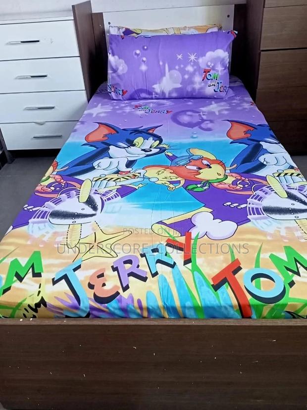 Cotton Cartoon Themed Bedsheets - thumbnail 13