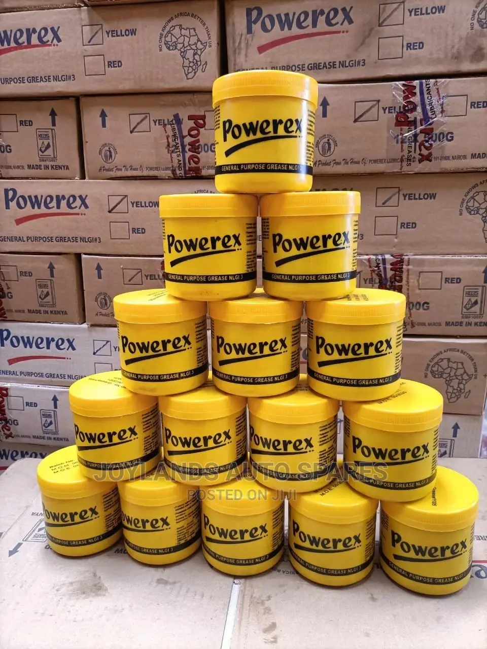 Yellow Powerex Grease