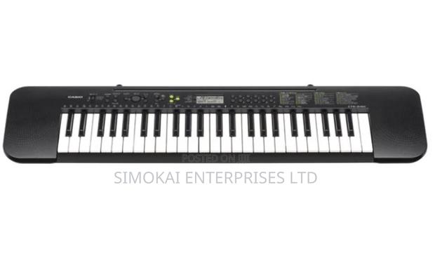 Casio CTK-245 49-Key Electronic Keyboard, Black - main view