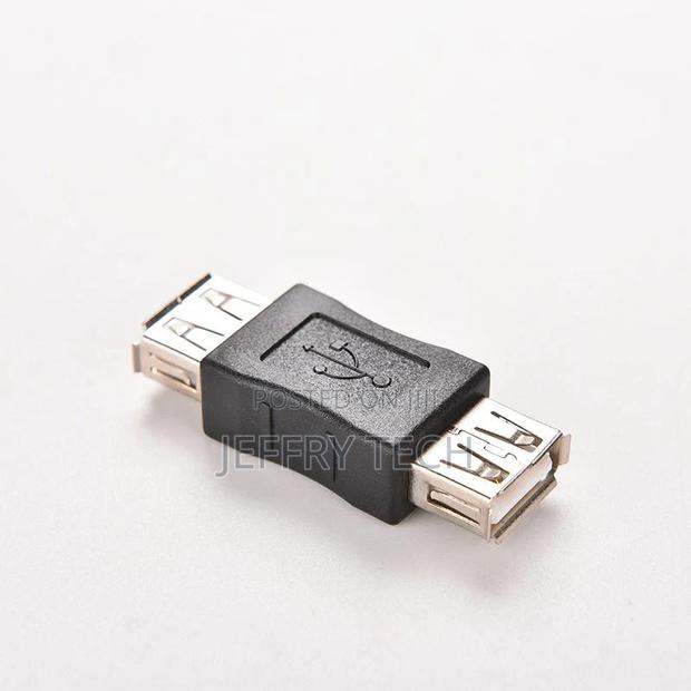 USB 2.0 Type a Female to Female Adapter Coupler Gender Chang - thumbnail 2