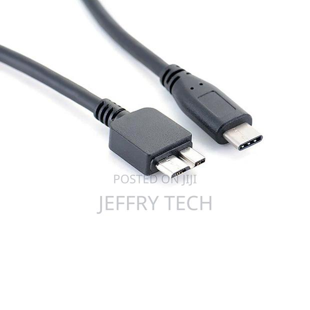 Data Transfer Cable Type-C to Micro USB 3.0 OTG Connector Co - thumbnail 4