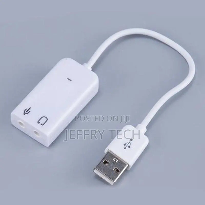 USB 2.0 Virtual 7.1 Channel Xear 3D External USB Sound Card