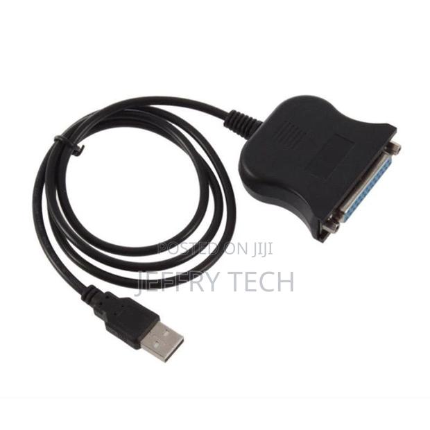 IEEE 1284 25 Pin Parallel Port to USB 2.0 Printer Cable USB