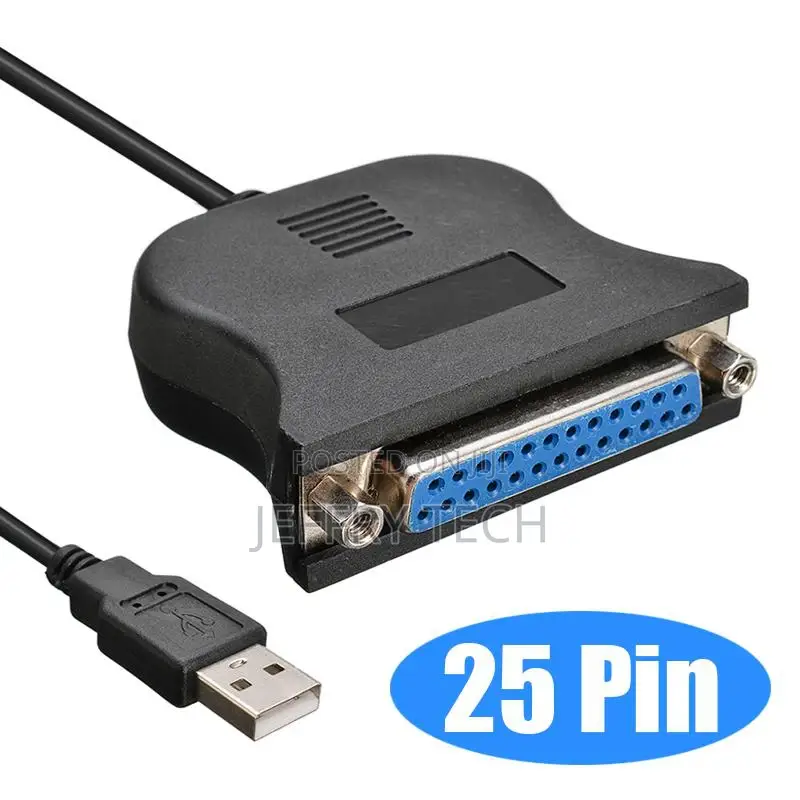 IEEE 1284 25 Pin Parallel Port to USB 2.0 Printer Cable USB