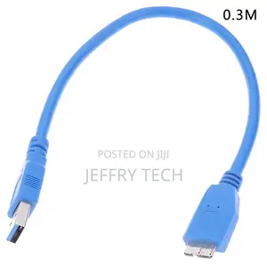 1* Usb 3.0 a Male Am to Micro B Cable for External Hard Driv