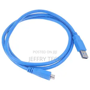 1* Usb 3.0 a Male Am to Micro B Cable for External Hard Driv