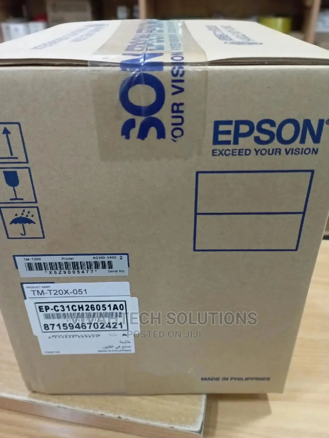 Epson TM-T20X-051 Receipt Printer