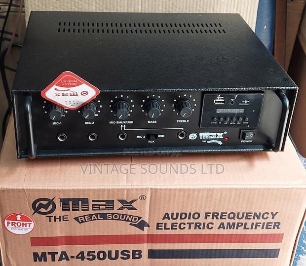 Max Mta 450 USB Power Amplifier - main view