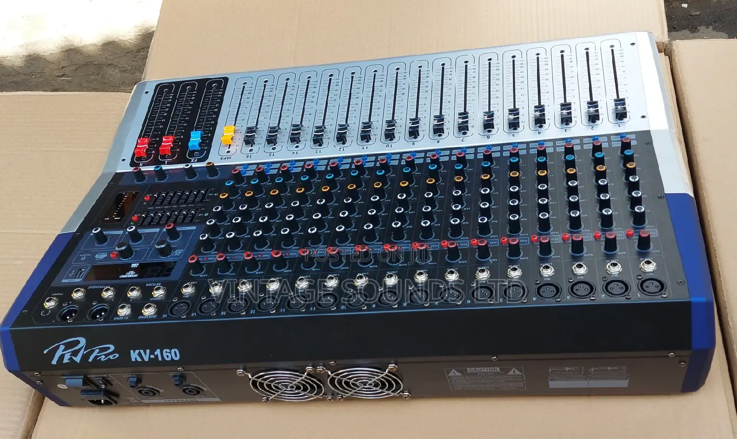Pev Pro Kv160 16channel Powered Mixer