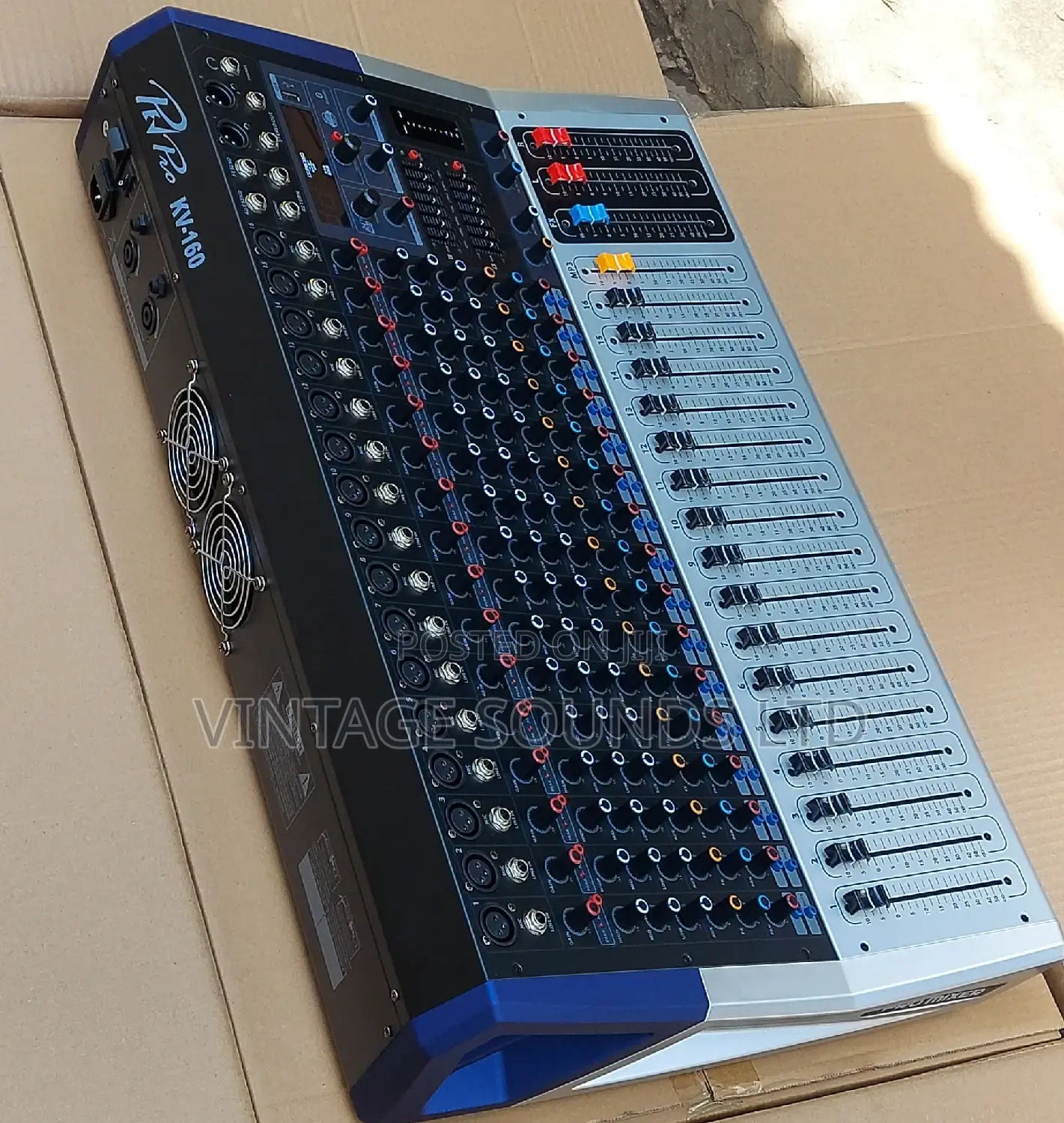 Pev Pro Kv160 16channel Powered Mixer