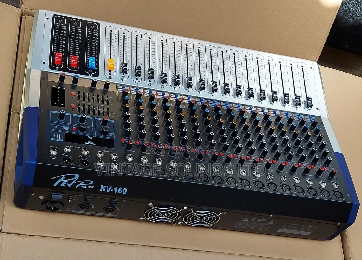 Soundcraft Pro Kv160 16inputs Power Mixer