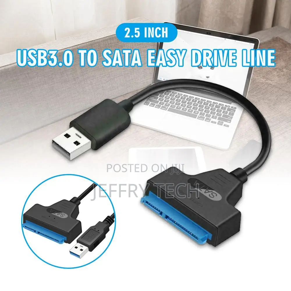SATA External Converter Adapter Cable Lead for 2.5" HDD SSD