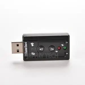 Mini USB 2.0 3D Virtual 12mbps External 7.1 Channel Audio So