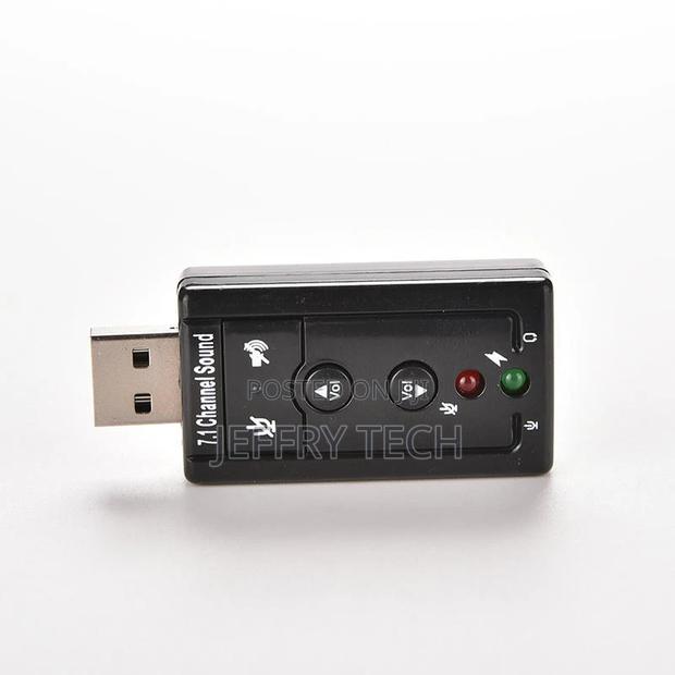 Mini USB 2.0 3D Virtual 12mbps External 7.1 Channel Audio So - thumbnail 2