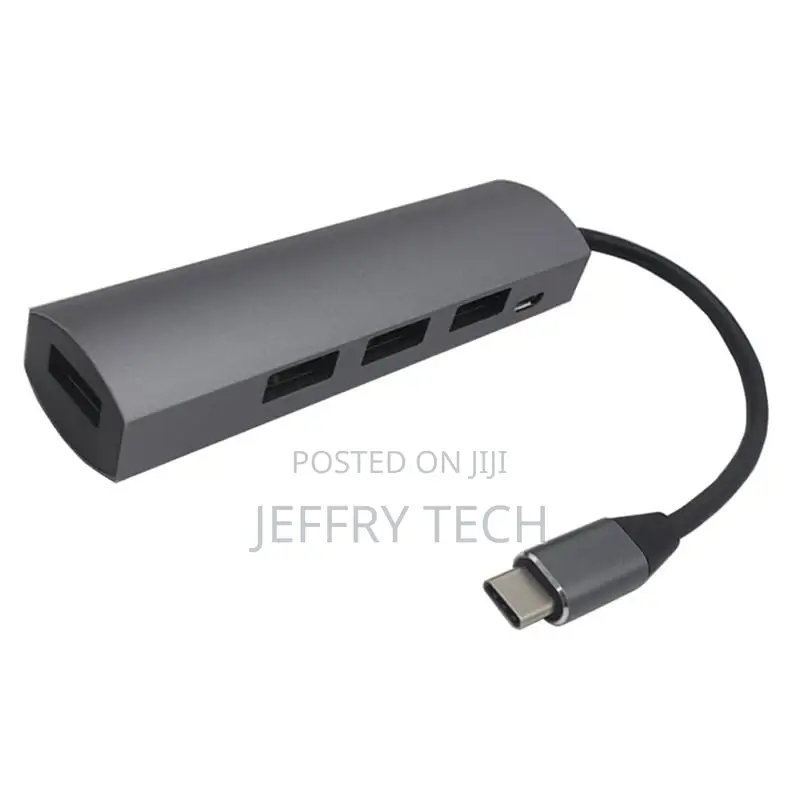 Type-C USB 3.0 Hub With Power Supply 3.1 Splitter Docking St