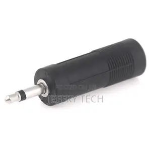1/8 3.5mm Male Plug to 1/4 6.35mm Female Jack Mono Adapter C