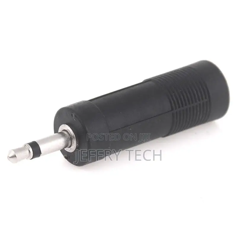 1/8 3.5mm Male Plug to 1/4 6.35mm Female Jack Mono Adapter C