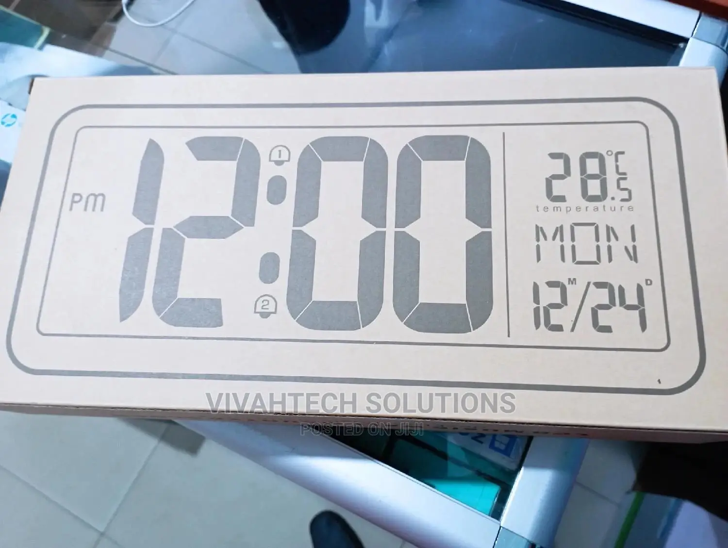 LCD Music Wall Mounted Clock