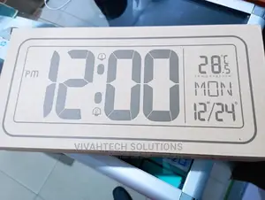 LCD Music Wall Mounted Clock