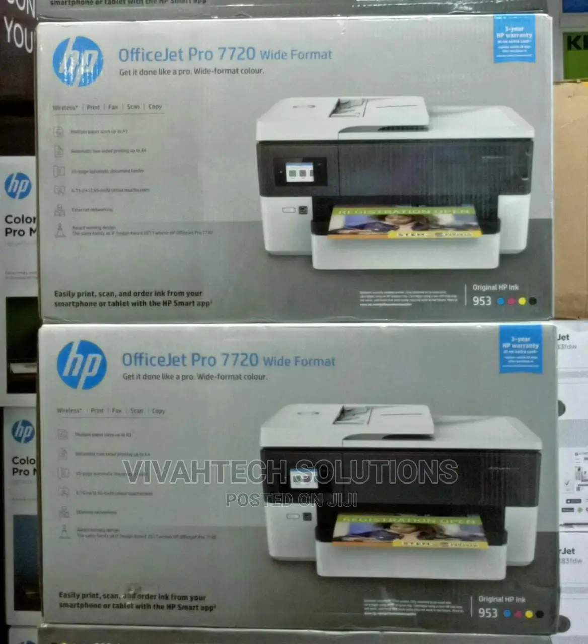 HP Officejet Pro 7720 Wide Format Printer