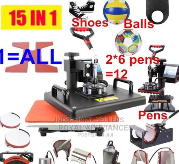 The 15combo Heat Transfer Machine - main view