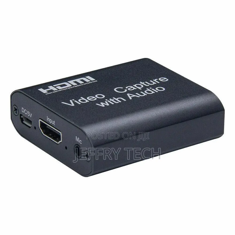 1080P 30hz HDMI Video Capture Audio Card Game Home Office Re