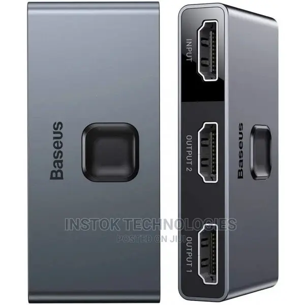 Baseus Matrix HDMI Splitter (2in1or 1in2) Space Gray