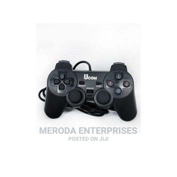 UCOM Dual Shock Pc Game Pad - Black - main view