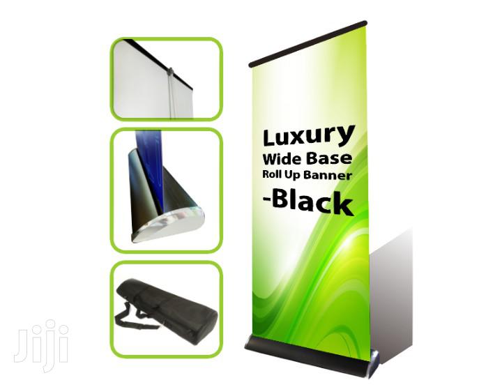 Wide Base Roll Up Banner Printing