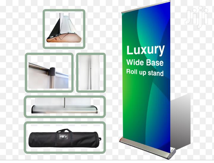 Broad Base Roll Up Banner Printing With High Resolution