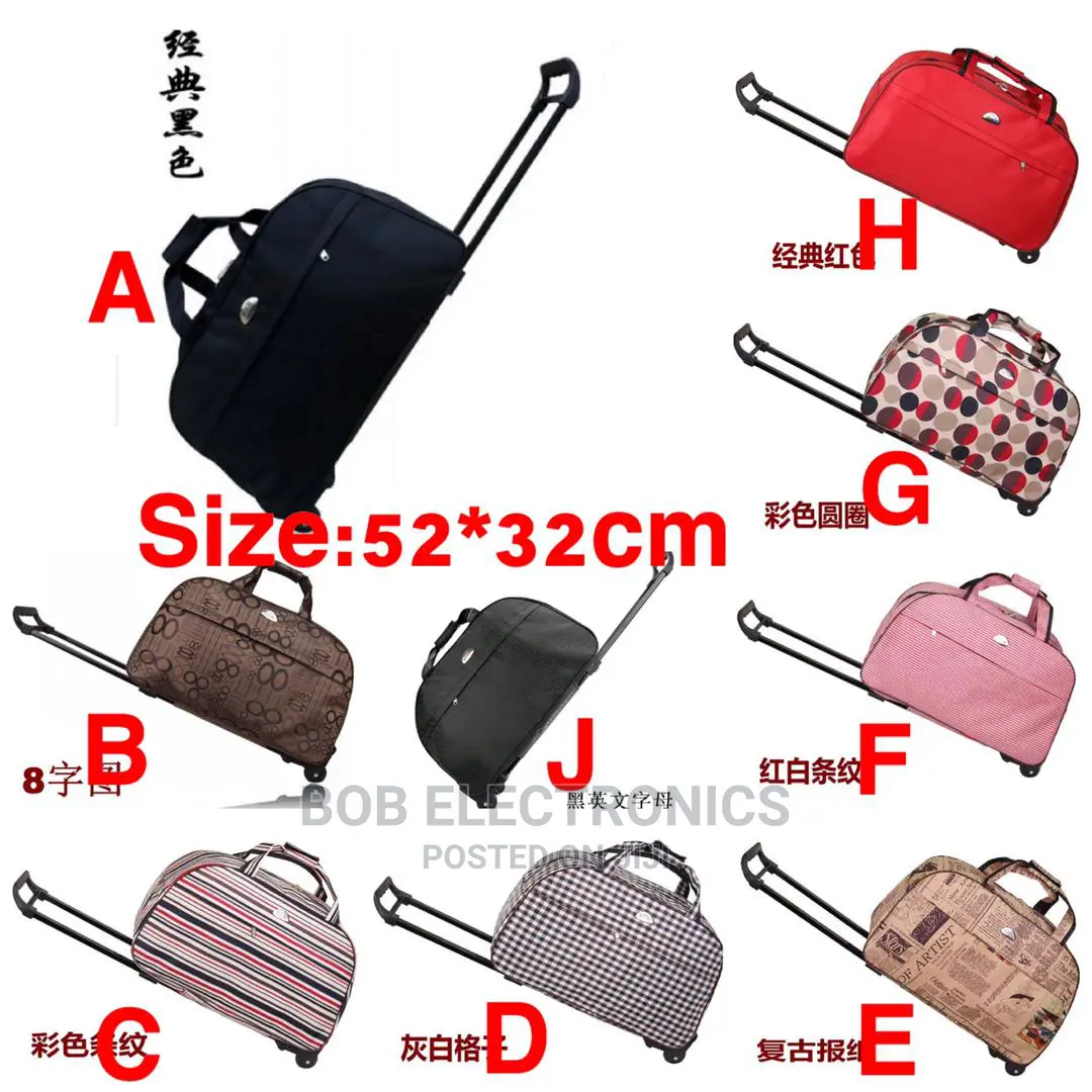 Travelling Bags With Rollers (Large Capacity )