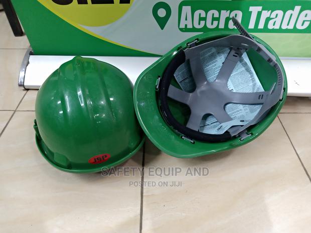 JSP Protection Green Helmets - main view
