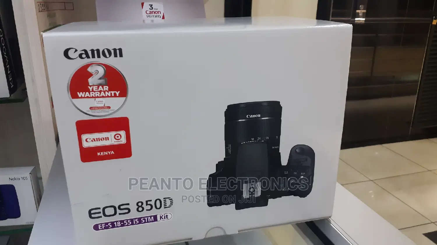 Canon EOS 850D DSLR Camera With 18-55mm Lens