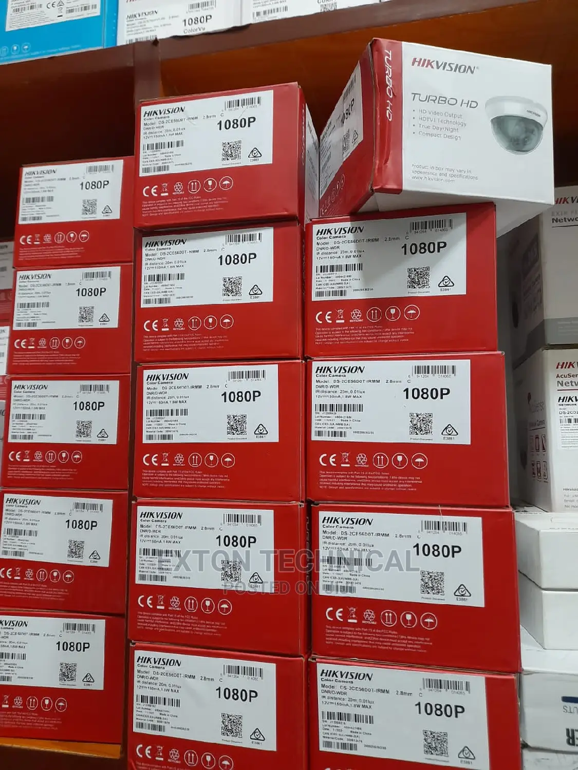 Dome Hikvision 1080p Glass Camera