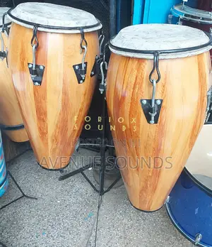Wooden Conga Drums