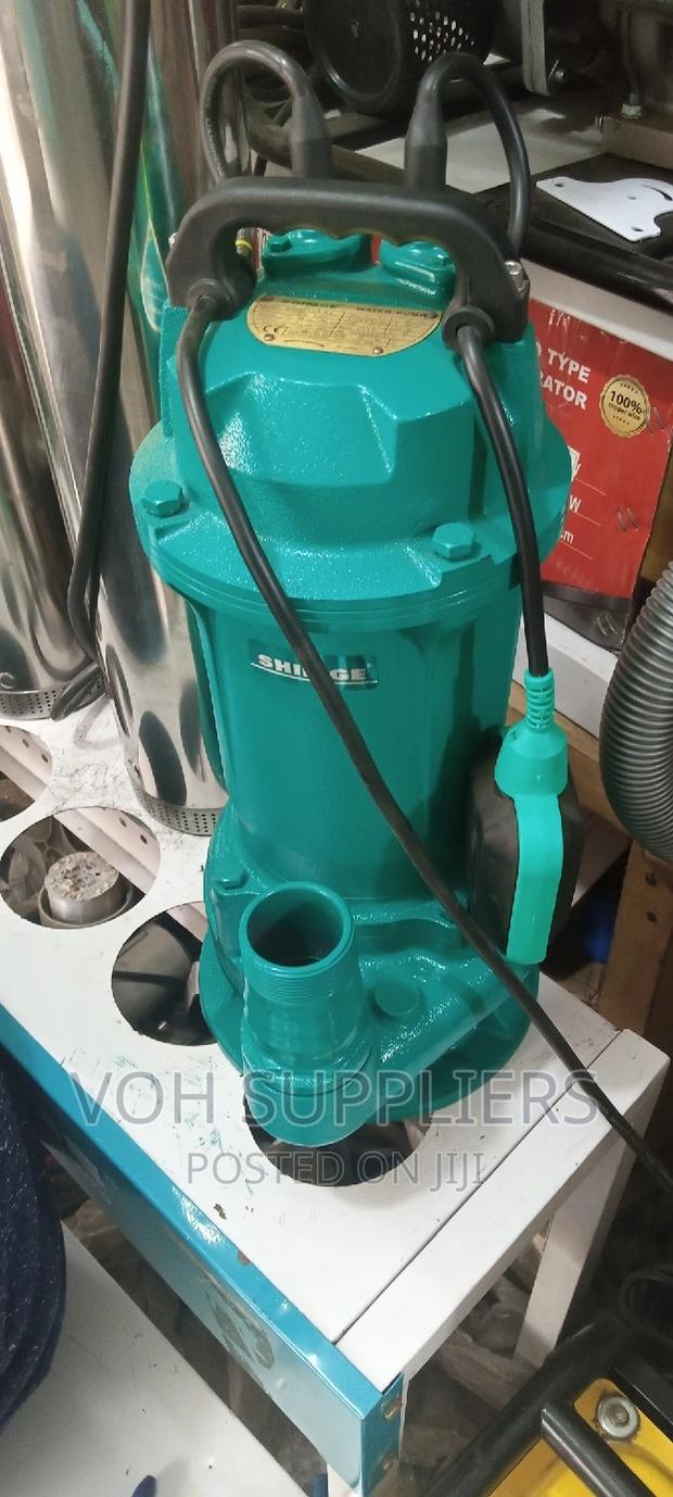 Shimge Sewage Pump 2hp - main view