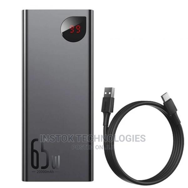 Baseus Adaman Metal 20000mah 65W Powerbank , Pd, Qc 3.0, 2xu