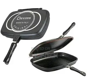 36cm Casting Double Grill Pan