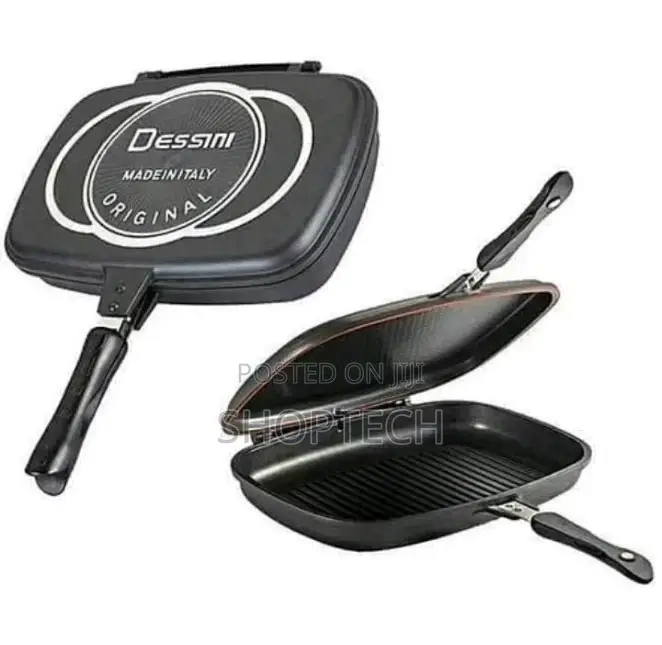 36cm Casting Double Grill Pan