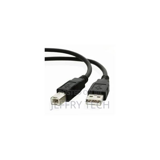 ZL 1.5m Printer Cable USB 2.0 - Black - thumbnail 2