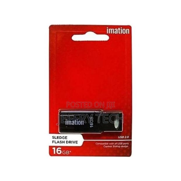 Imation 16GB USB 2.0 Flash Disk - Black - main view