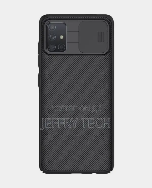 Nillkin Samsung Galaxy A71 Camshield Back Case – Black