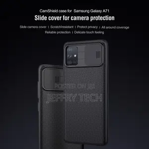 Nillkin Samsung Galaxy A71 Camshield Back Case – Black
