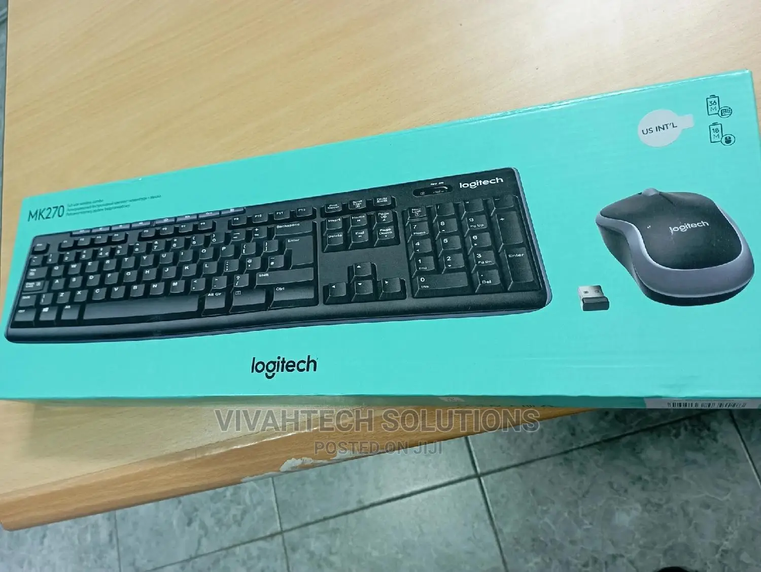 Logitech MK270 Keyboard and Mouse