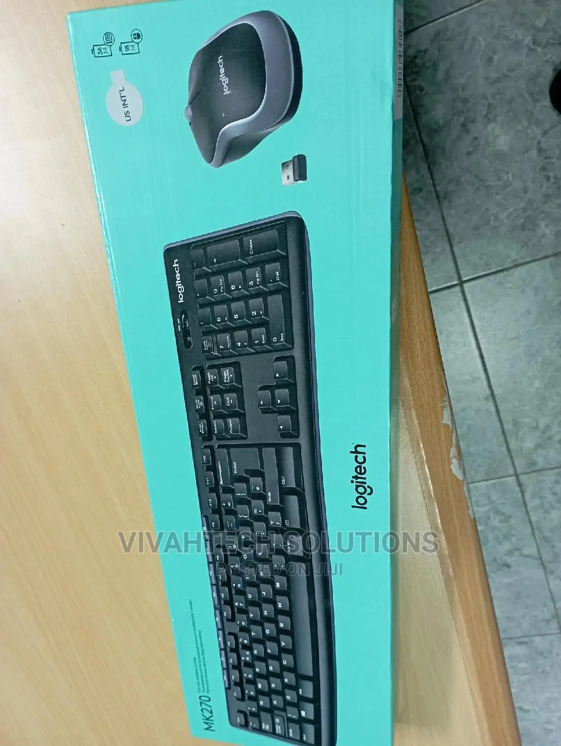 Logitech Combo Keyboard and Mouse MK270
