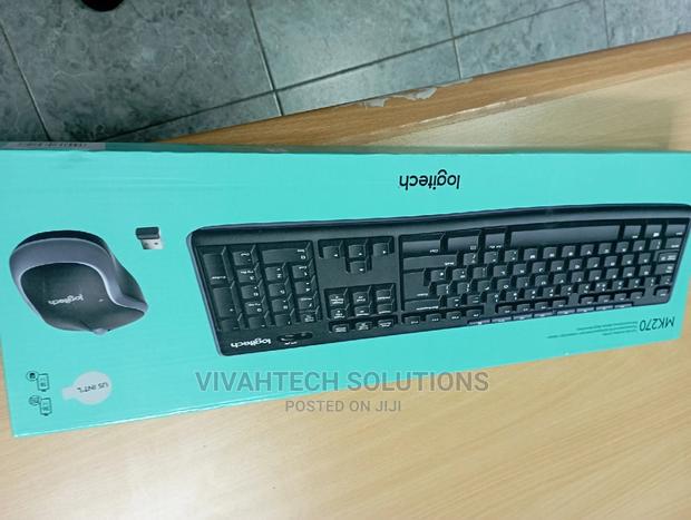MK270 Logitech Keyboard and Mouse - main view